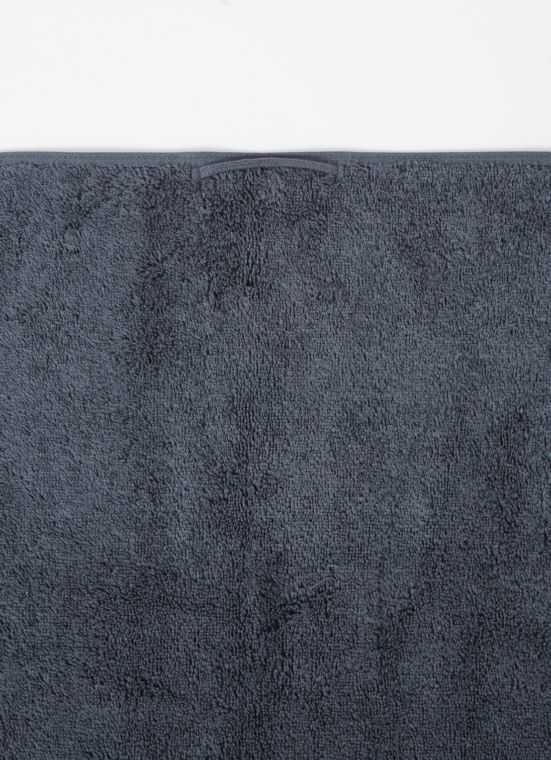 Aquanova London badhanddoek - 600 gr/m2 - 55 x 100 cm - detail grijs