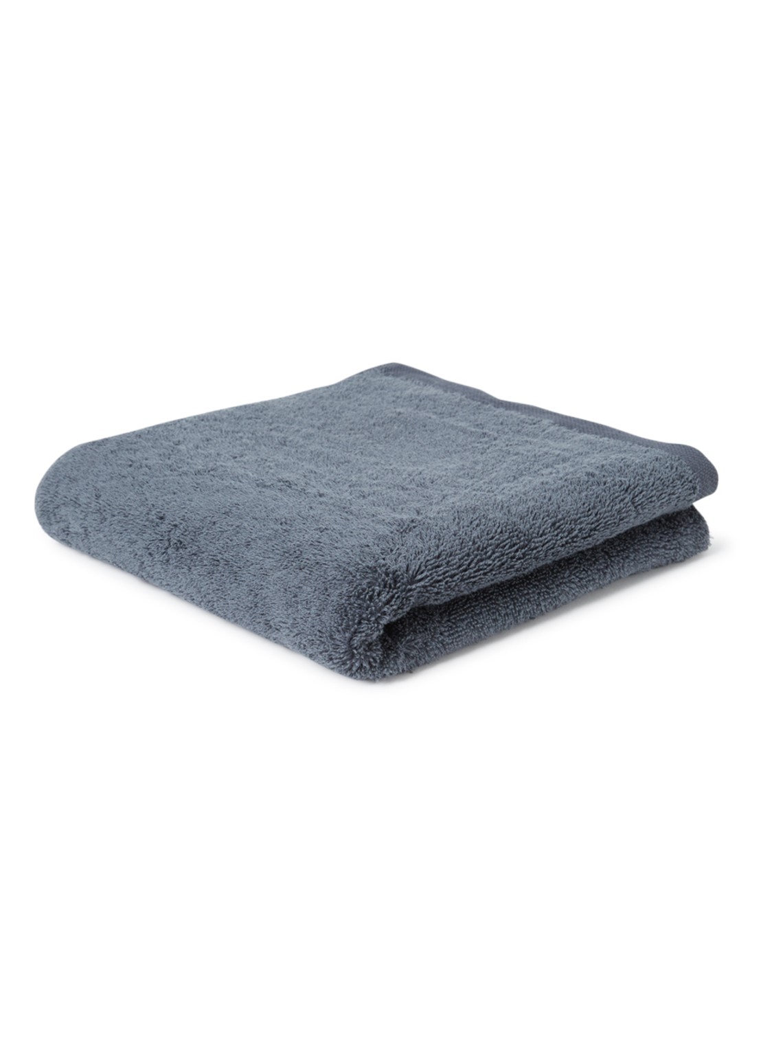 Aquanova London badhanddoek - 600 gr/m2 - 55 x 100 cm - voorkant 2 grijs