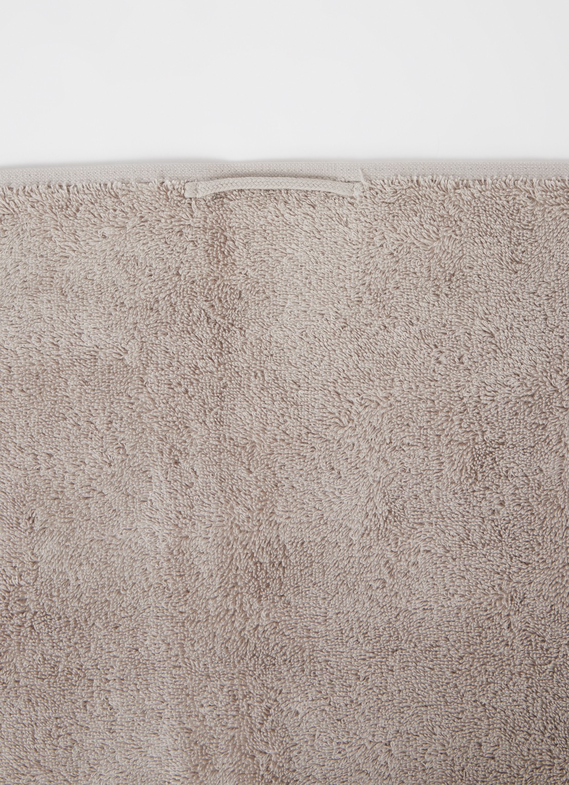 Aquanova London badhanddoek van Egyptisch katoen - 600 gr/m2 - 55 x 100 cm - detail 3 beige