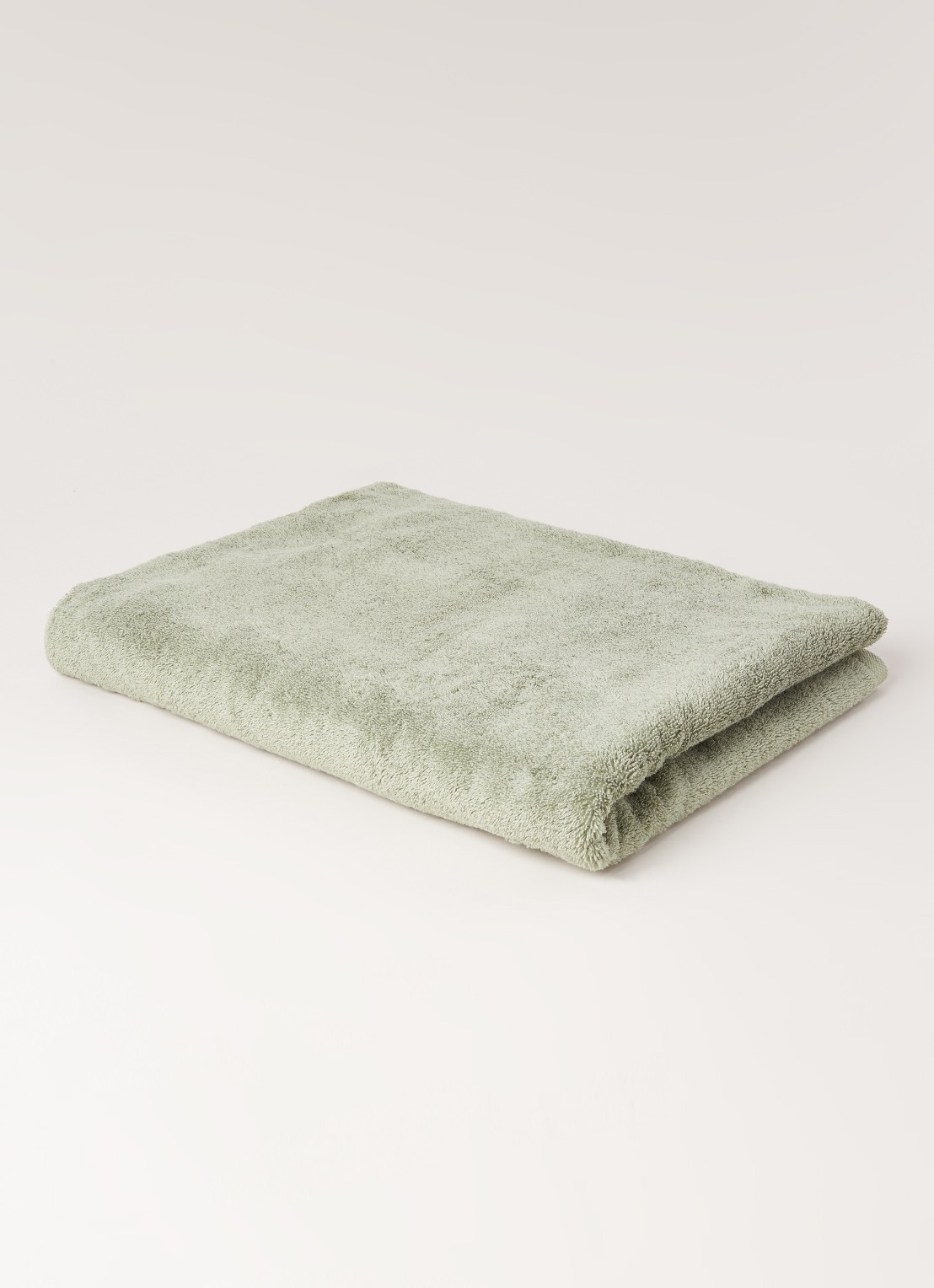 Aquanova London badlaken - 600 gr/m2 - 100 x 150 cm - voorkant 3 mosgroen