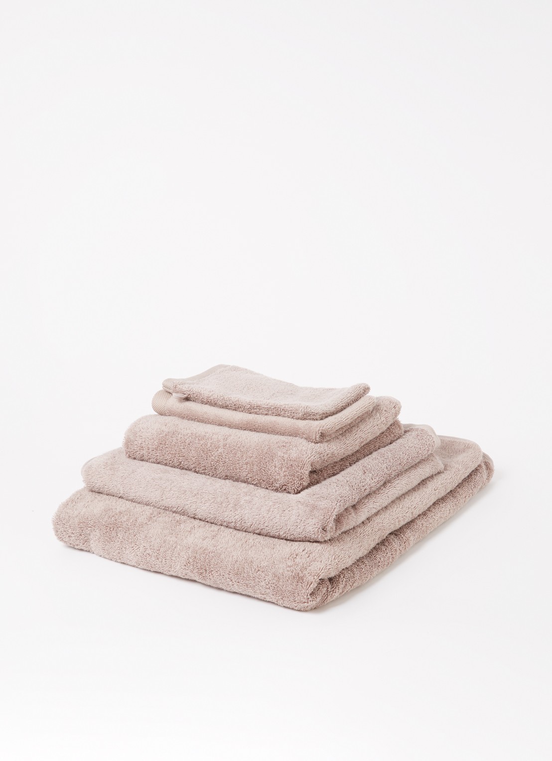 Aquanova London badlaken - 600 gr/m² - 100 x 150 cm  - voorkant 2 zand
