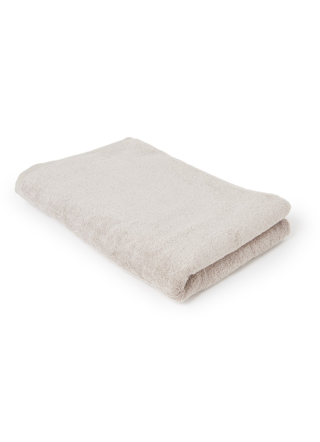 Aquanova London badlaken van Egyptisch katoen - 600 gr/m2 - 100 x 150 cm - voorkant beige