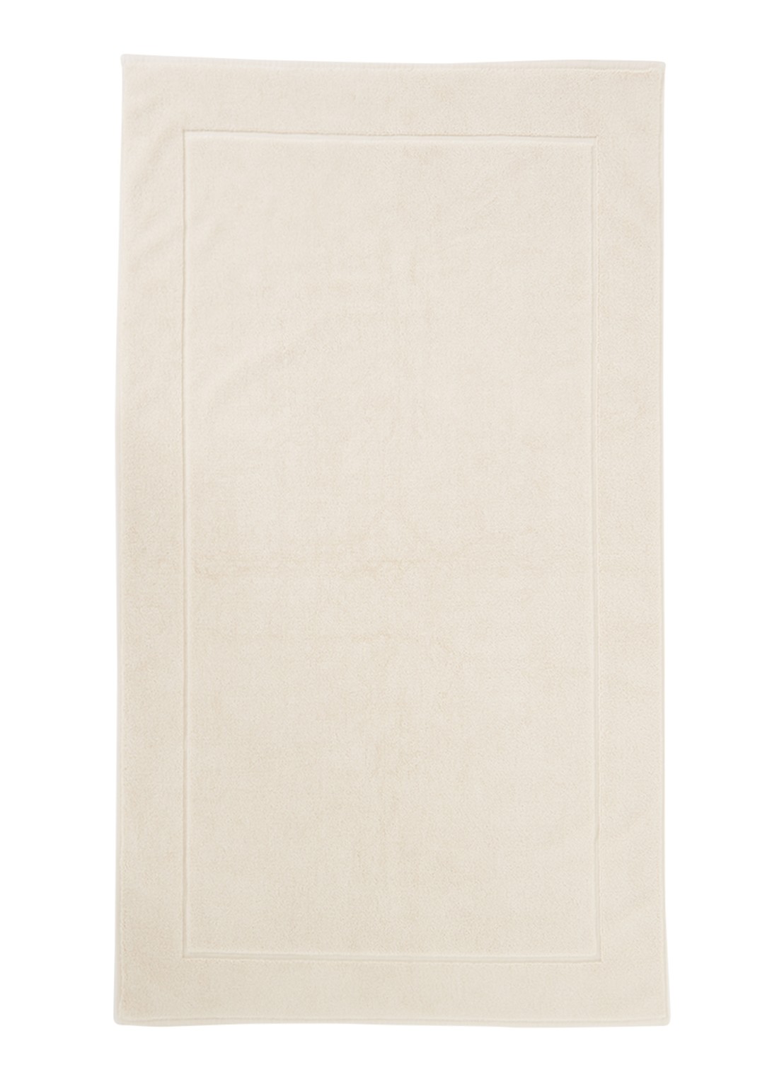 Aquanova London badmat 1200 gr/m2 - voorkant gebroken wit