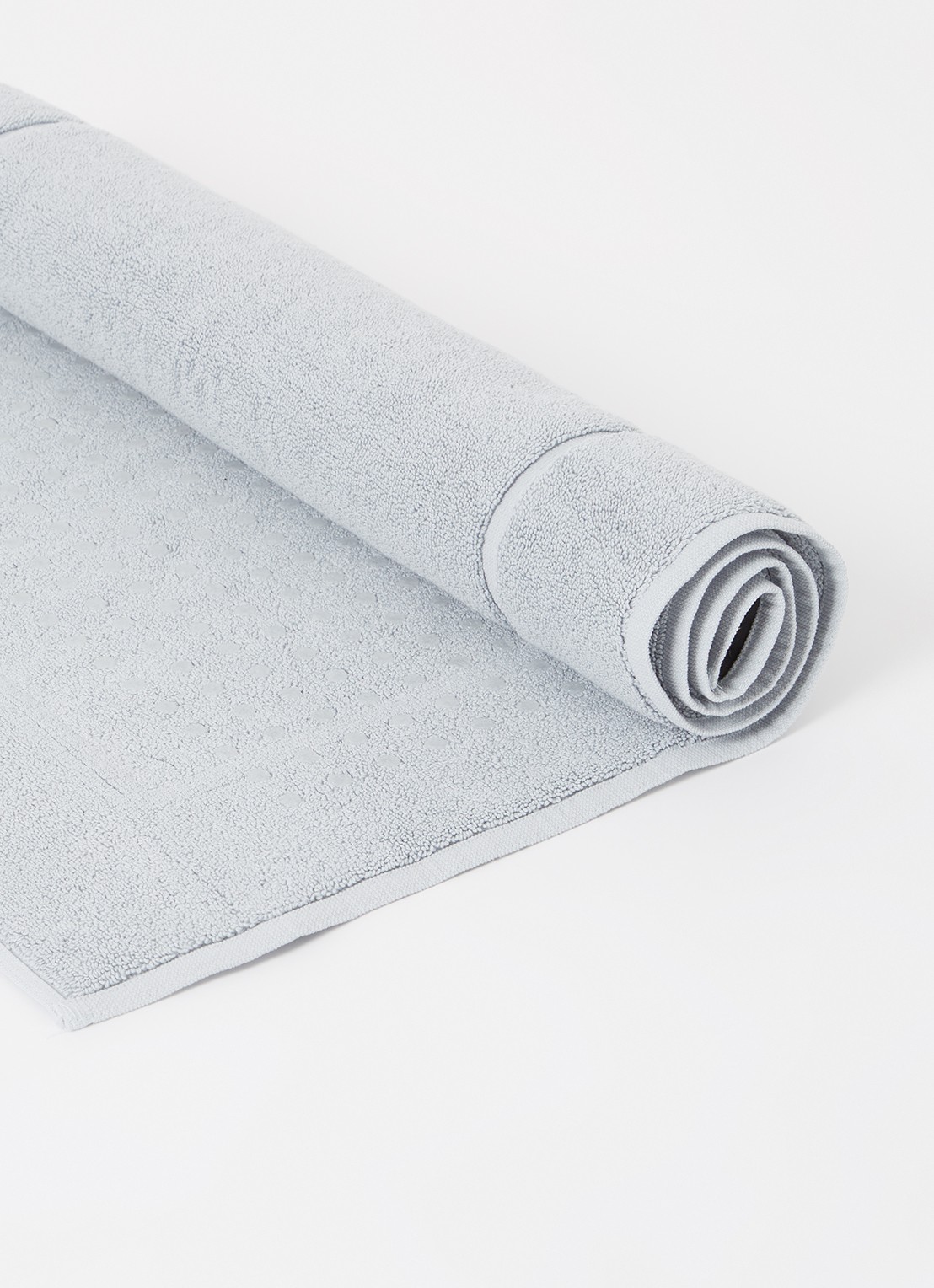 Aquanova London badmat 70 x 120 cm - voorkant 2 lichtgrijs
