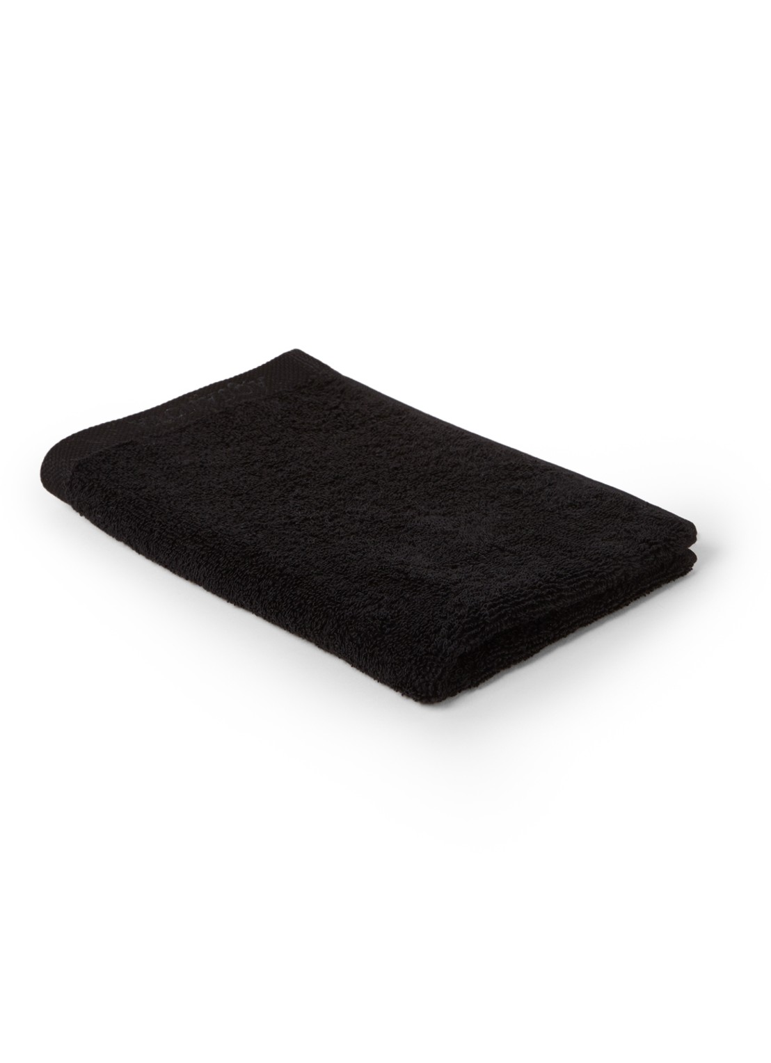 Aquanova London gastendoek 30 cm x 50 cm - voorkant zwart