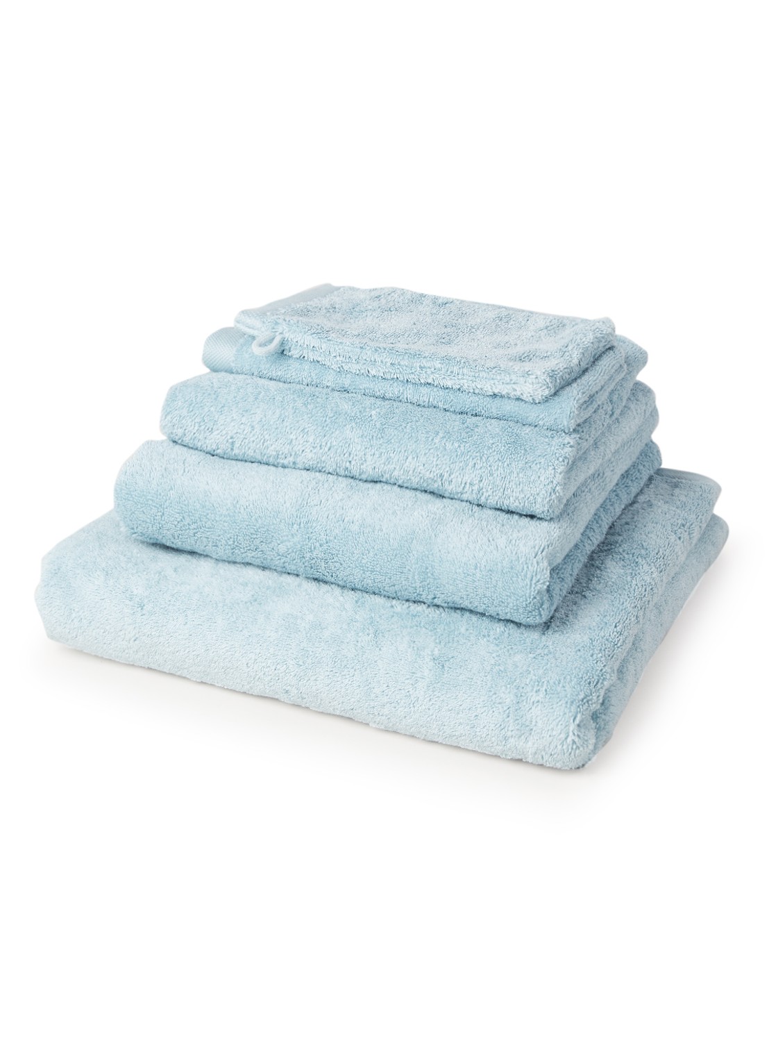 Aquanova London gastendoek 30 cm x 50 cm - voorkant lichtblauw