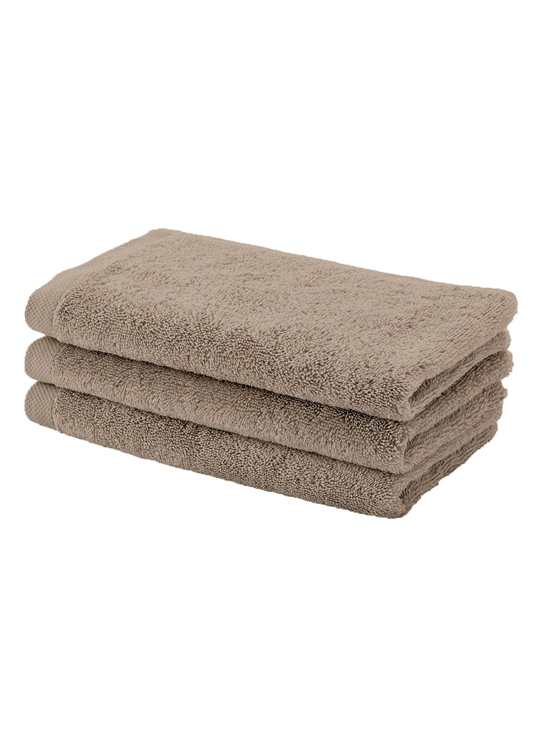 Aquanova London gastendoek 30 x 50 cm - voorkant brons