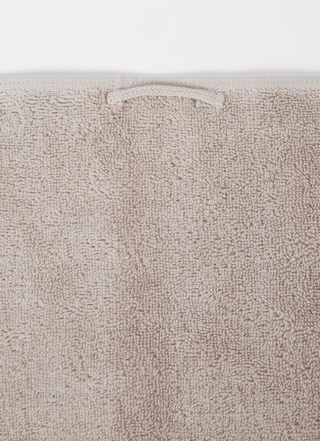Aquanova London gastendoek - 600 gr/m2 - 30 x 50 cm - detail 3 beige