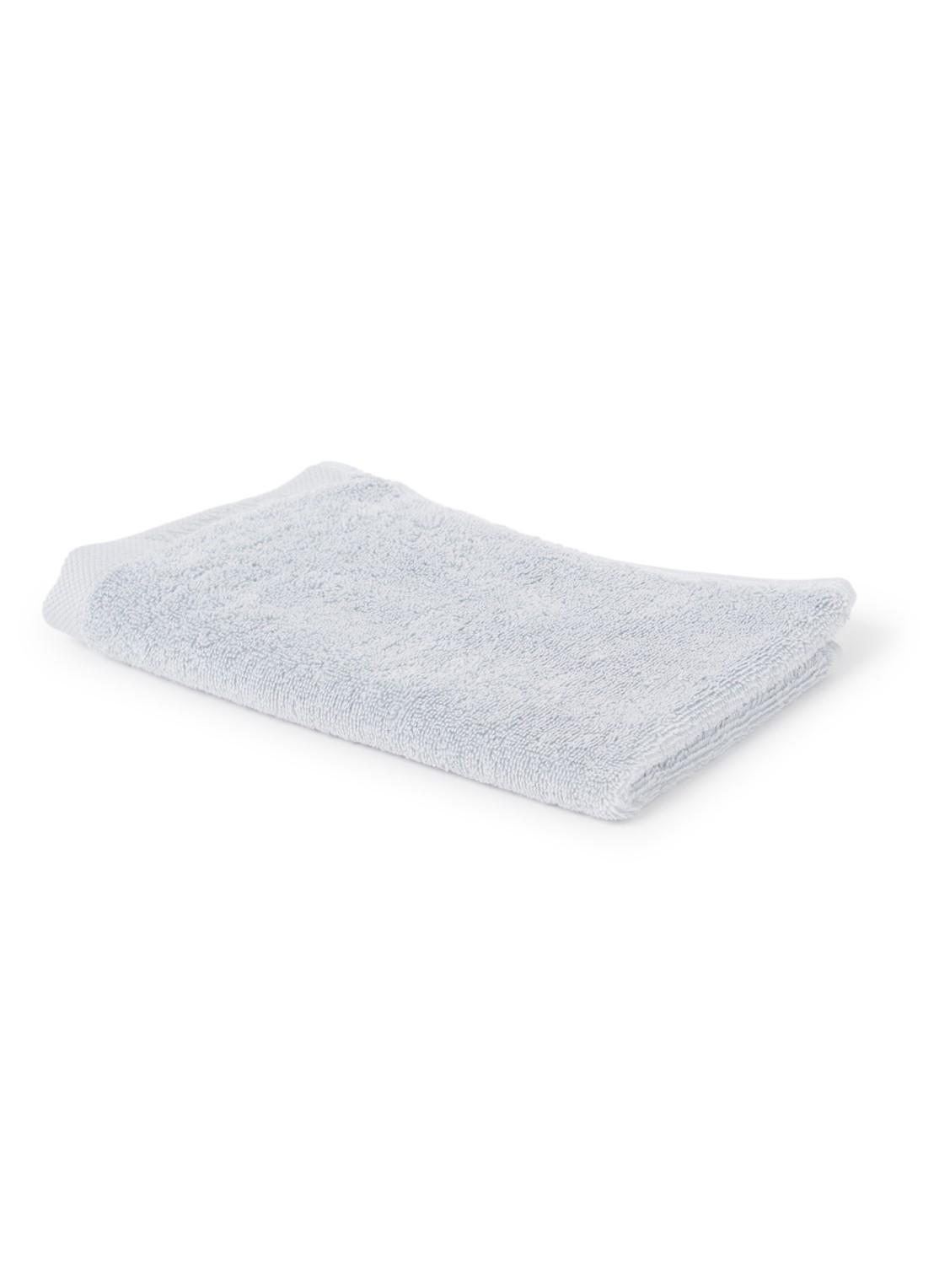 Aquanova London gastendoek – 600 gr/m2 - 30 x 50 cm - voorkant lichtgrijs
