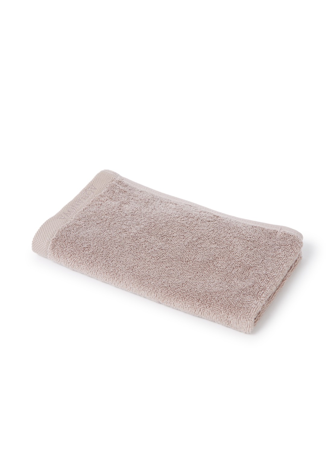 Aquanova London gastendoek - 600 gr/m2 -  30 x 50 cm - voorkant 2 zand