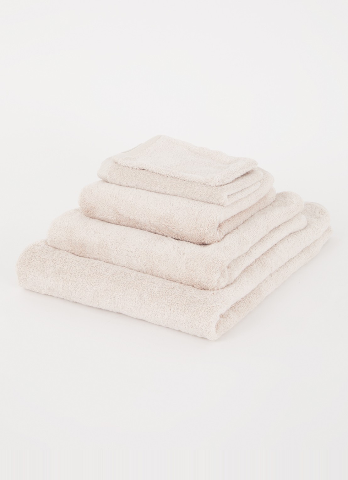 Aquanova London gastendoek - 600 gr/m2 -  30 x 50 cm - voorkant 3 beige