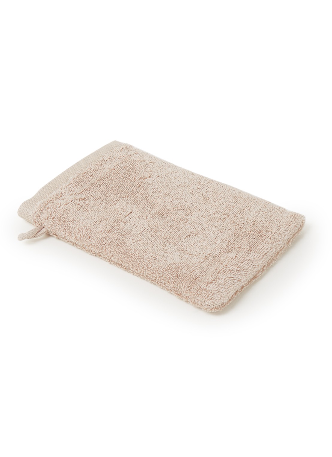 Aquanova London washand - 600 gr/m² - 16 x 22 cm - voorkant 2 donkerbeige