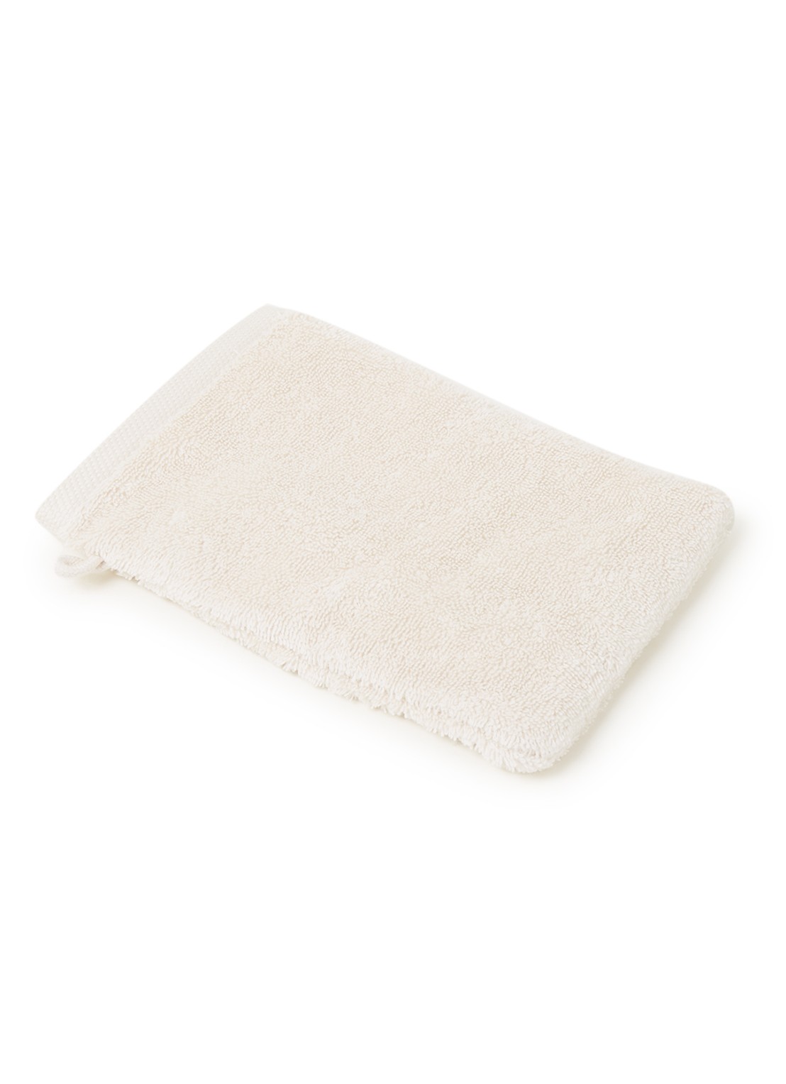 Aquanova London washand - 600 gr/m² - 16 x 22 cm - voorkant 2 gebroken wit