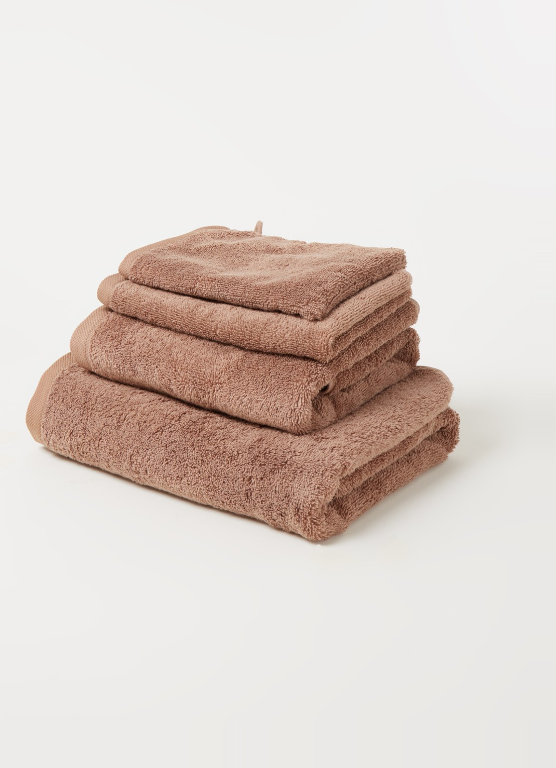 Aquanova London washand - 600 gr/m² - 16 x 22 cm - voorkant 3 camel