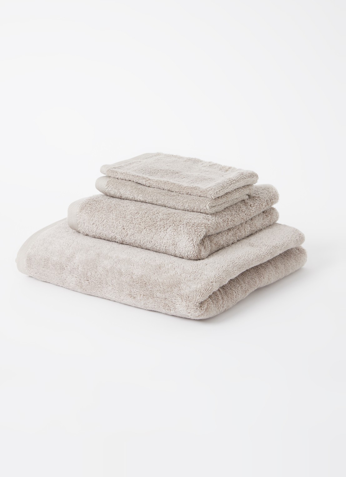 Aquanova London washand - 600 gr/m² - 16 x 22 cm - voorkant 3 beige