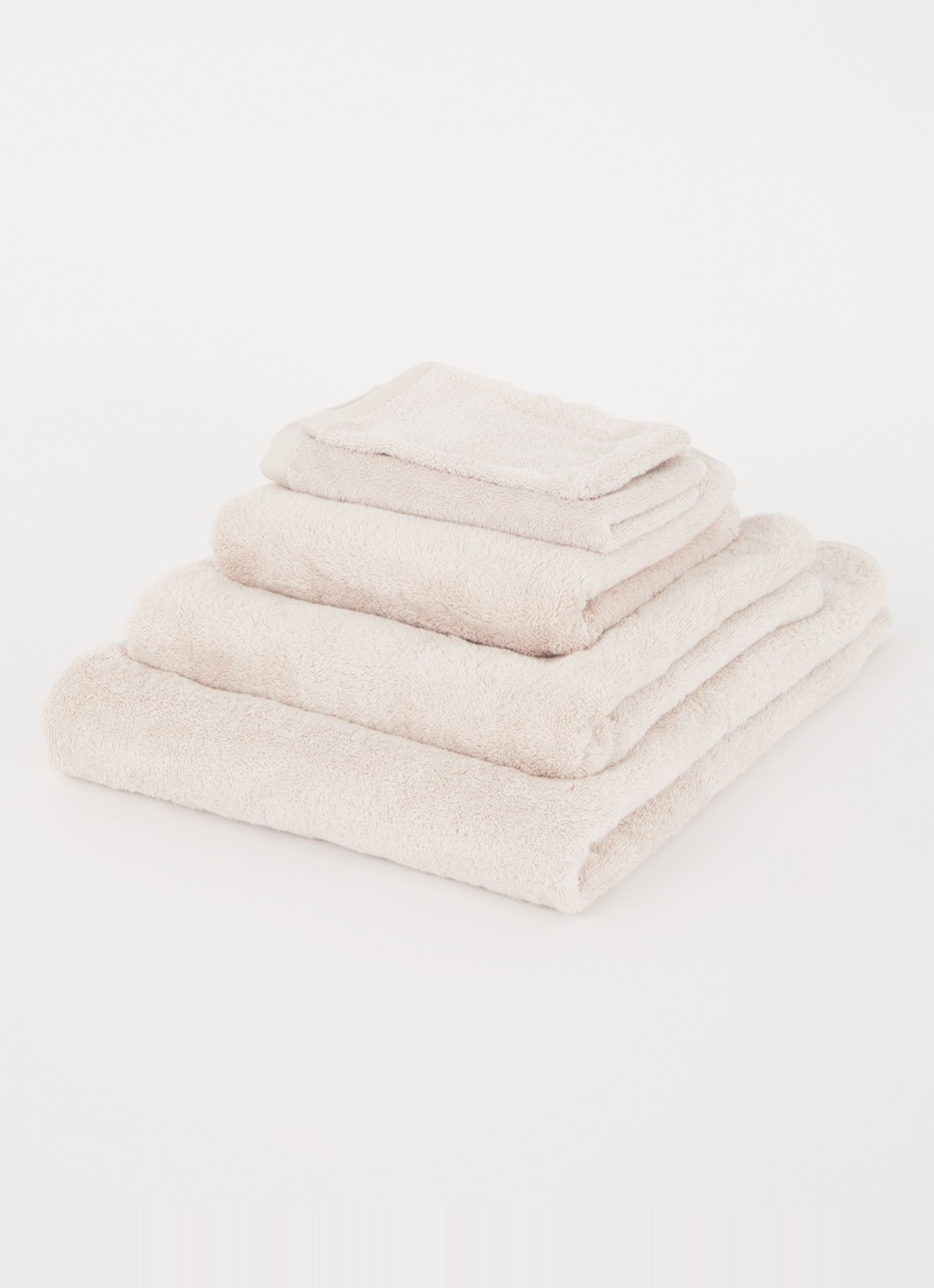 Aquanova London washand - 600 gr/m² - 16 x 22 cm - voorkant 2 beige