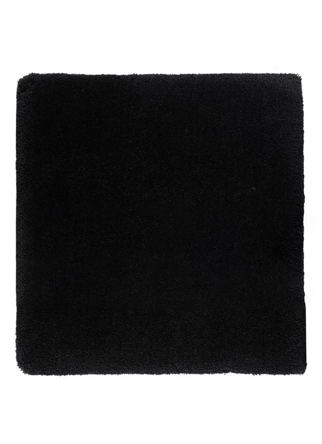 Aquanova Mauro badmat 60 x 60 cm - voorkant zwart
