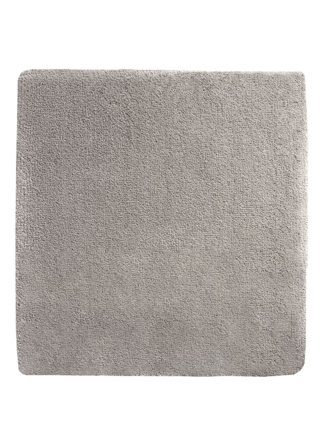 Aquanova Mauro badmat 60 x 60 cm - voorkant lichtgrijs