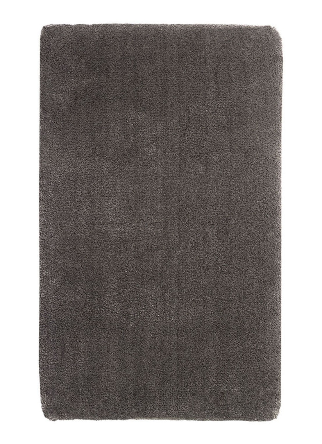 Aquanova Mauro badmat 70 x 120 cm - voorkant antraciet