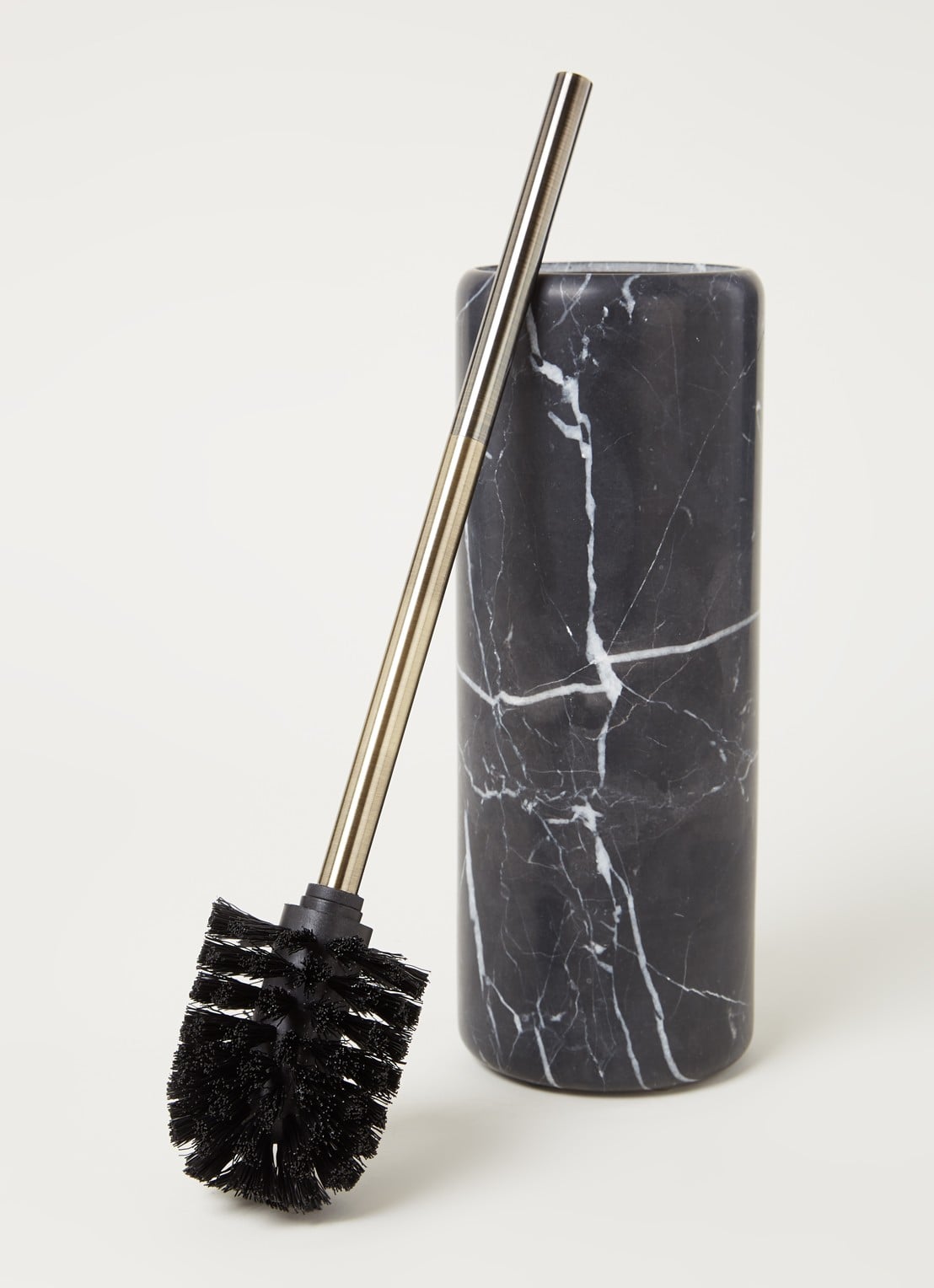 Aquanova Nero toiletborstel met houder - detail 3 zwart