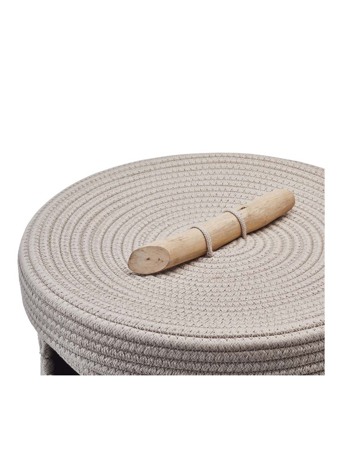 Aquanova Otis wasmand 55 cm - detail 5 lichtgrijs