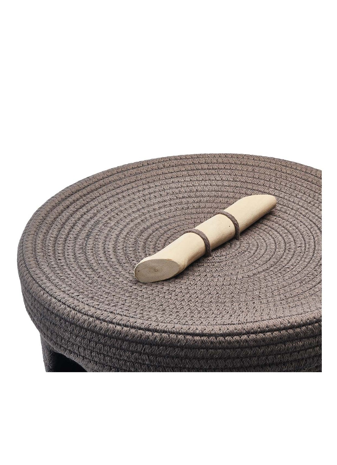 Aquanova Otis wasmand 55 cm - detail 5 donkerbruin