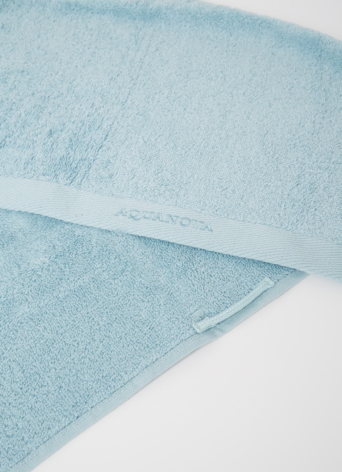 Aquanova Rio handdoek set van 4 - 500 gr/m2 - detail 3 zeegroen