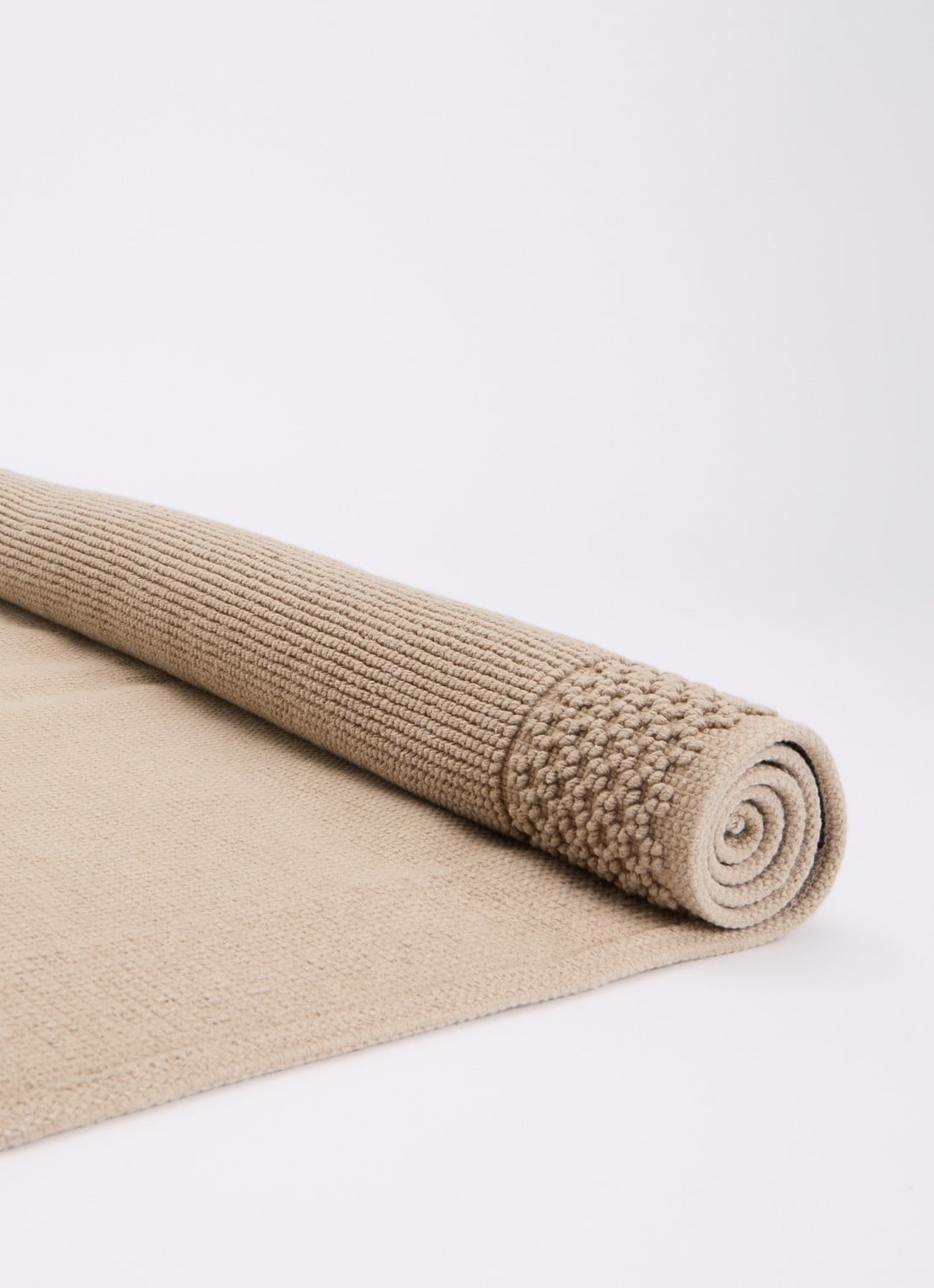 Aquanova Yuna badmat van katoen - voorkant 2 beige