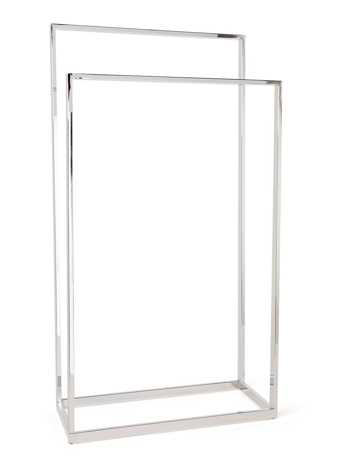 Aquanova Yuri handdoekenrek 89 cm - voorkant zilver