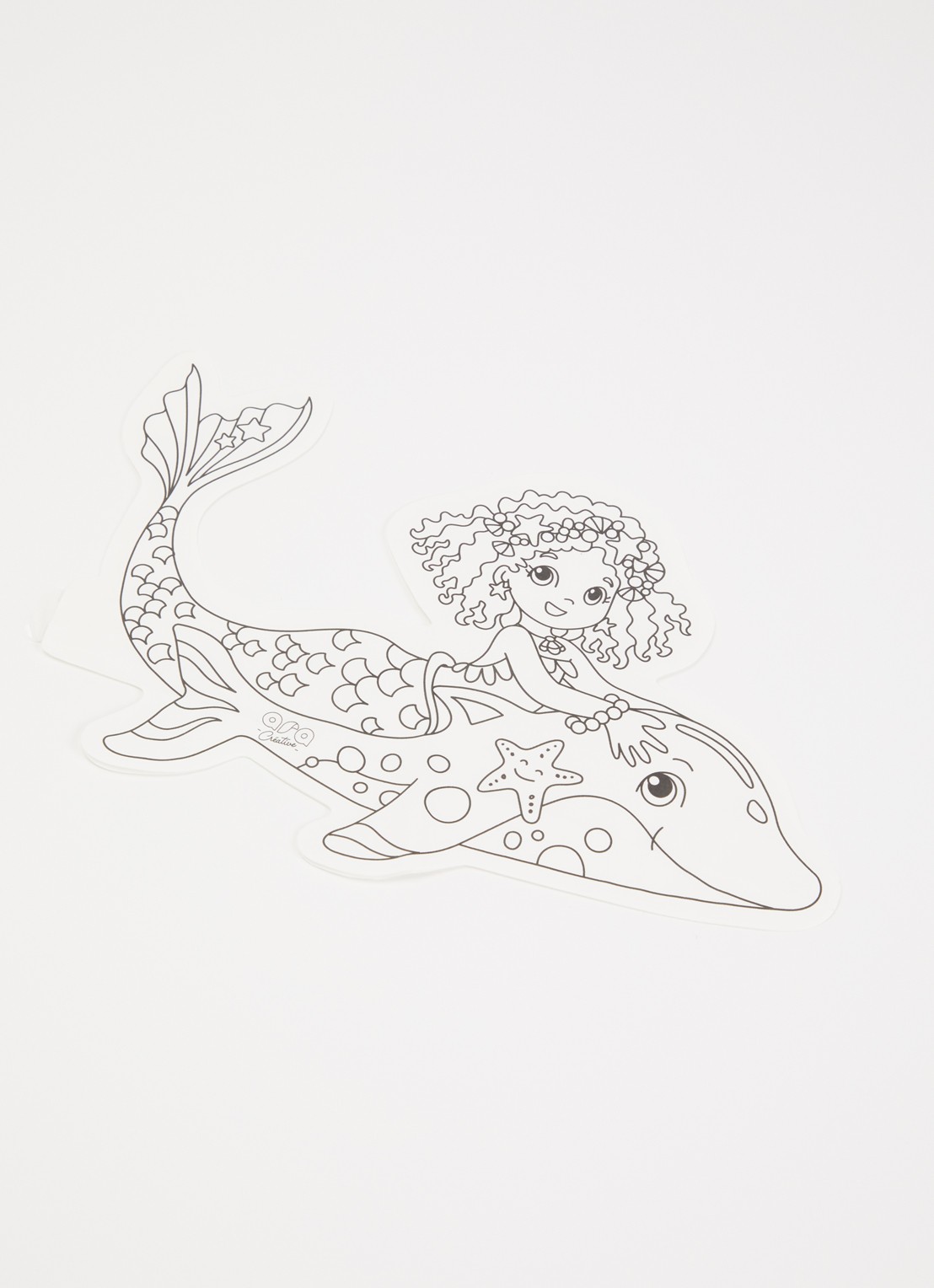 Ara Creative Mermaids opblaasbare kleurplaat set van 2 - detail 2 multicolor