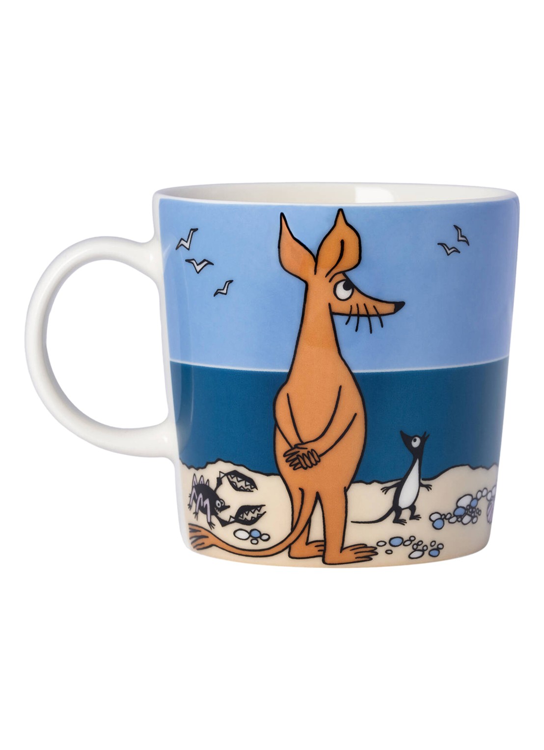 Arabia Moomin Sniff Blue kopje 30 cl - voorkant 2 blauw