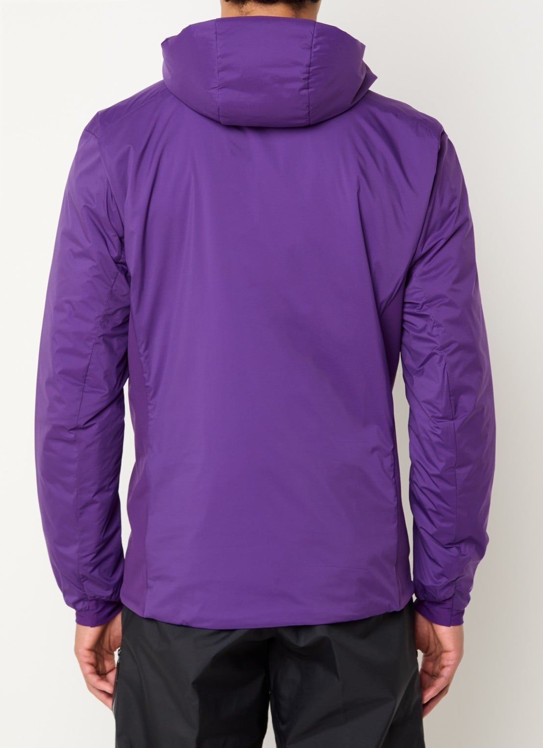 Arc'teryx Atom gewatteerd jack met capuchon en ritszakken - achterkant 4 paars