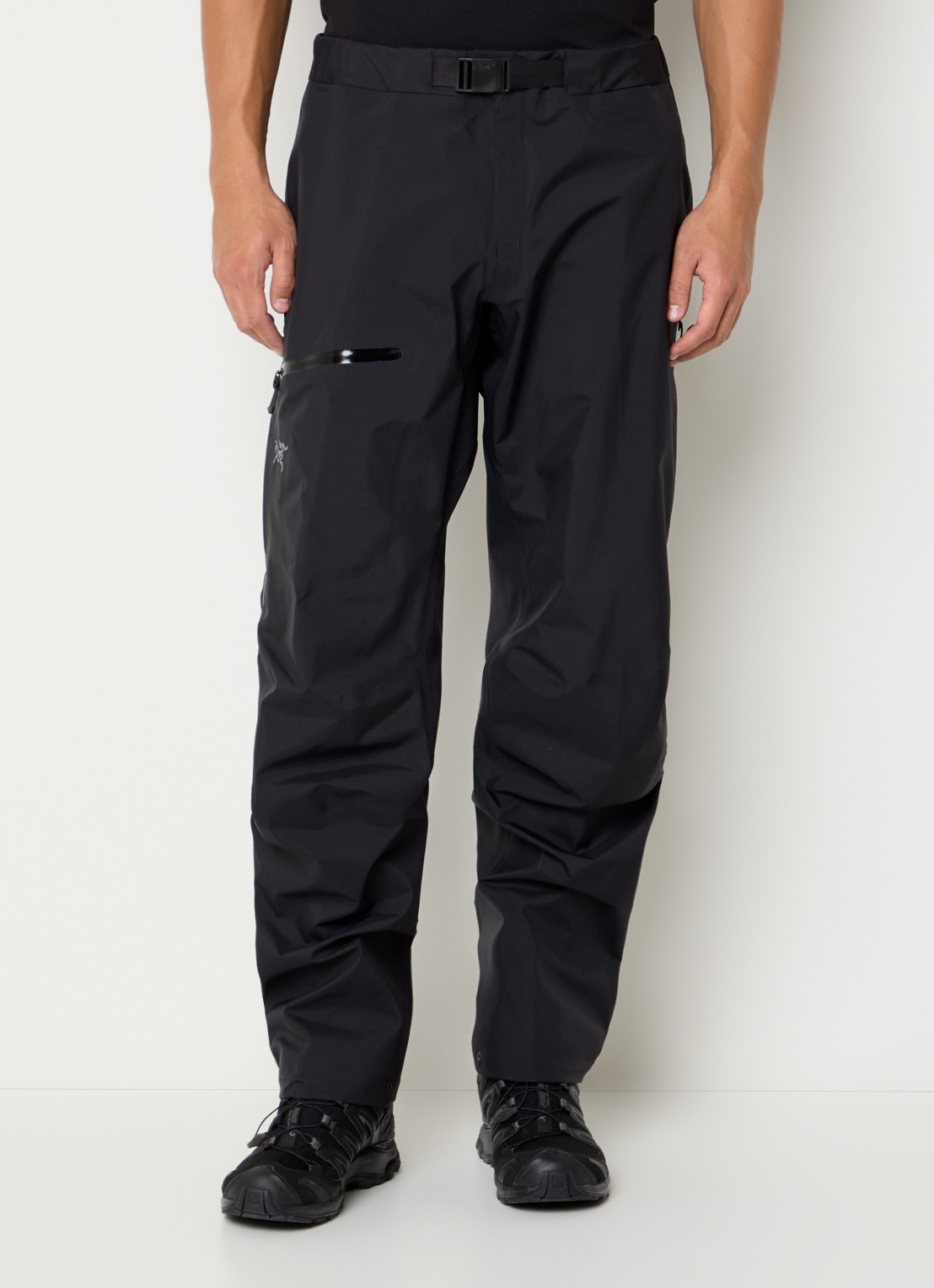 Arc'teryx Beta straight fit broek met ritszakken - detail 2 zwart