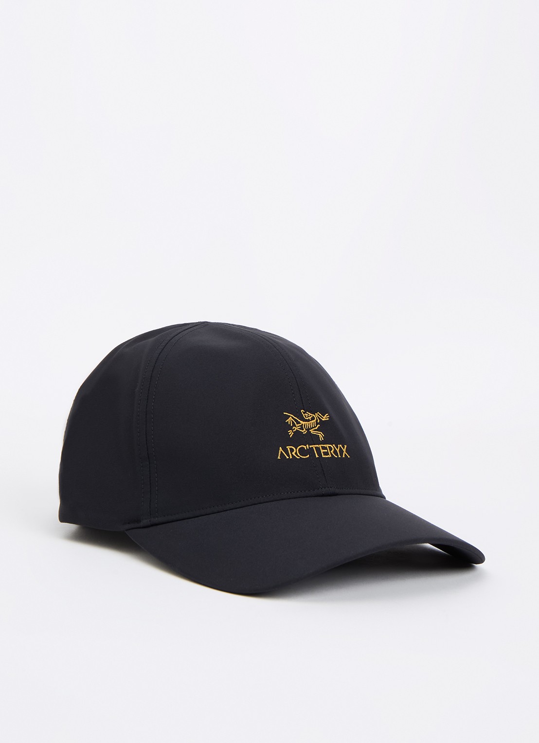Arc'teryx Bird Word pet met logoborduring - voorkant 3 zwart