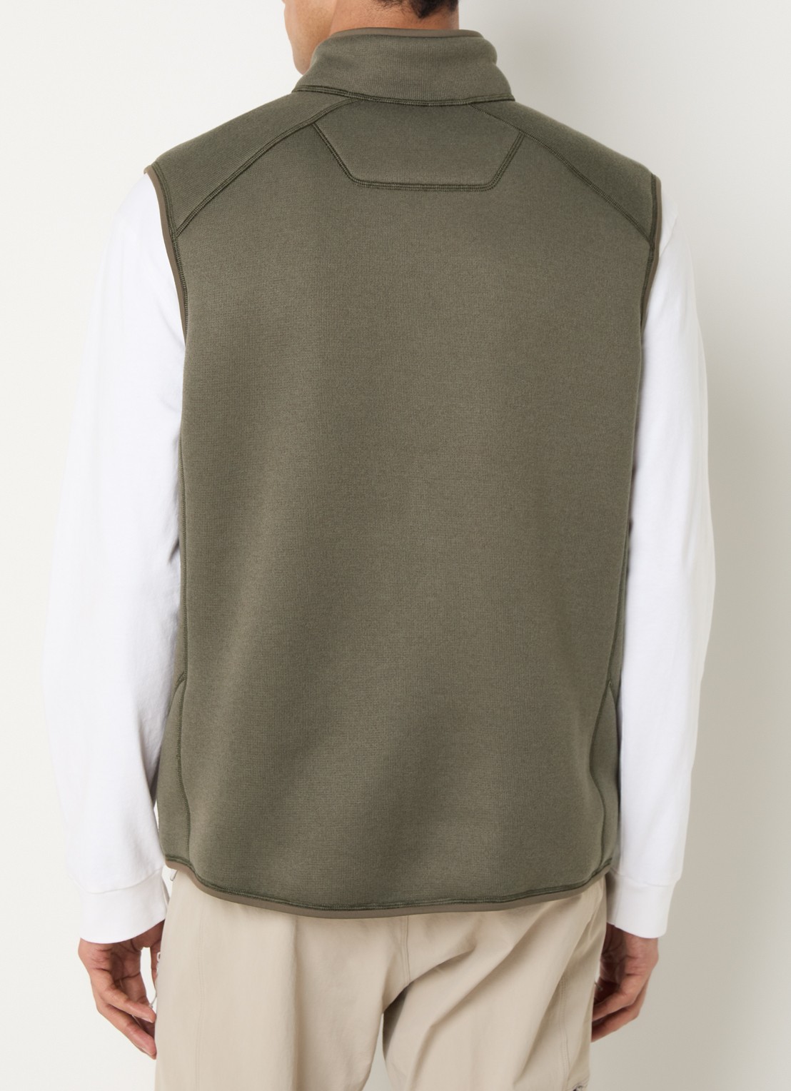 Arc'teryx Covert gilet met ritszakken - achterkant 2 bronsgroen