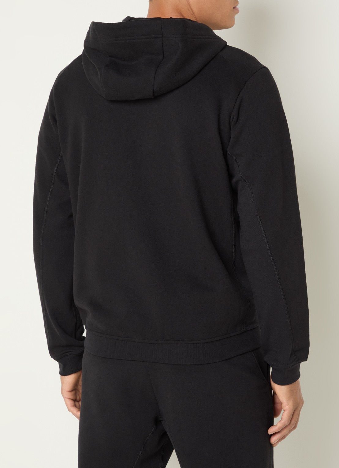 Arc'teryx Emblem sweatvest met logo en steekzakken - achterkant 3 zwart