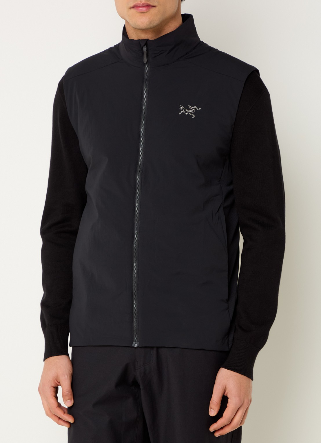 Arc'teryx Kragg bodywarmer met logoborduring - detail 3 zwart