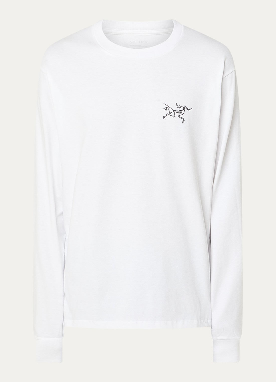 Arc'teryx Kragg longsleeve met logo - voorkant 3 wit