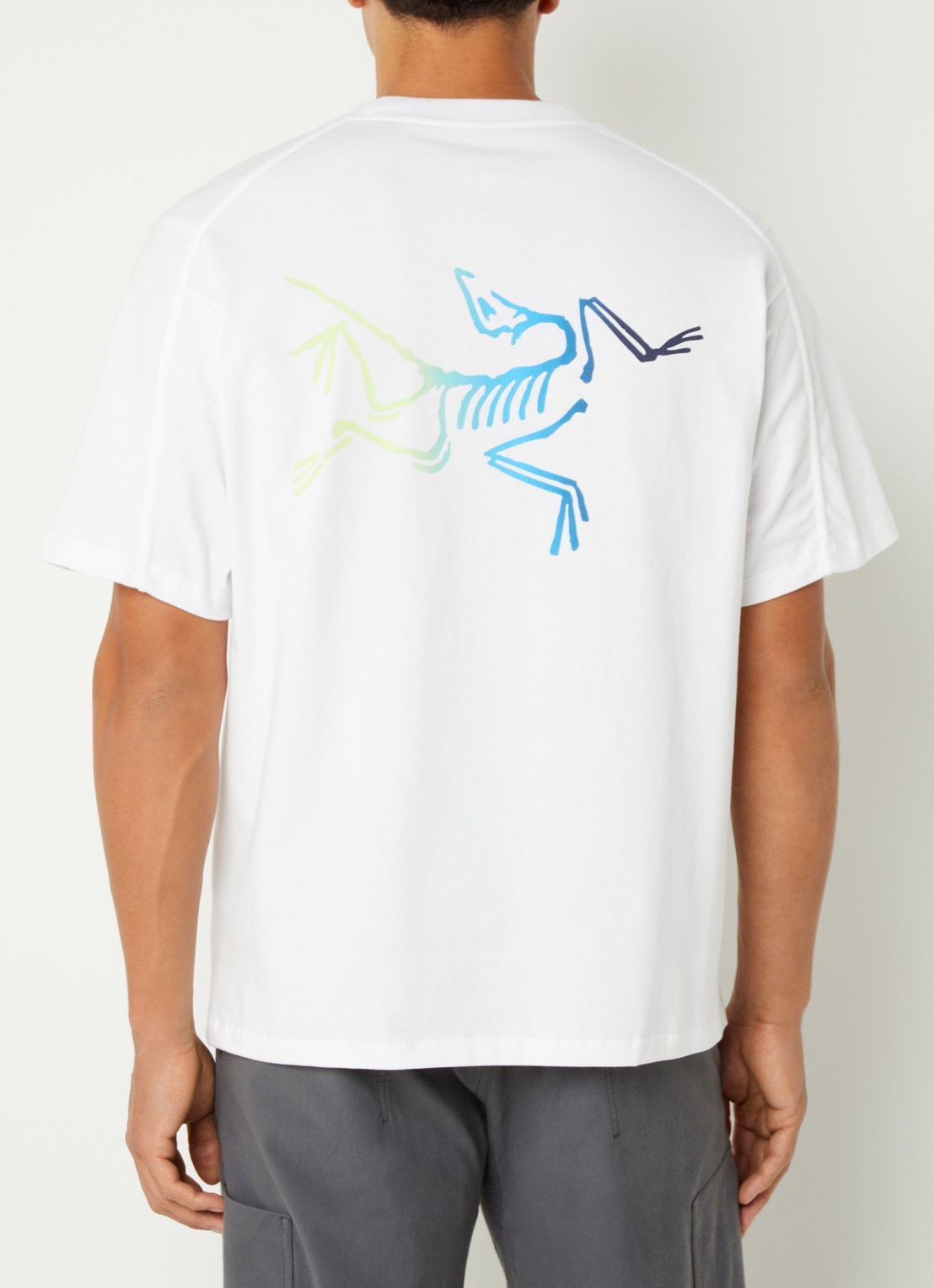 Arc'teryx Kragg T-shirt met logo- en backprint - detail 4 wit