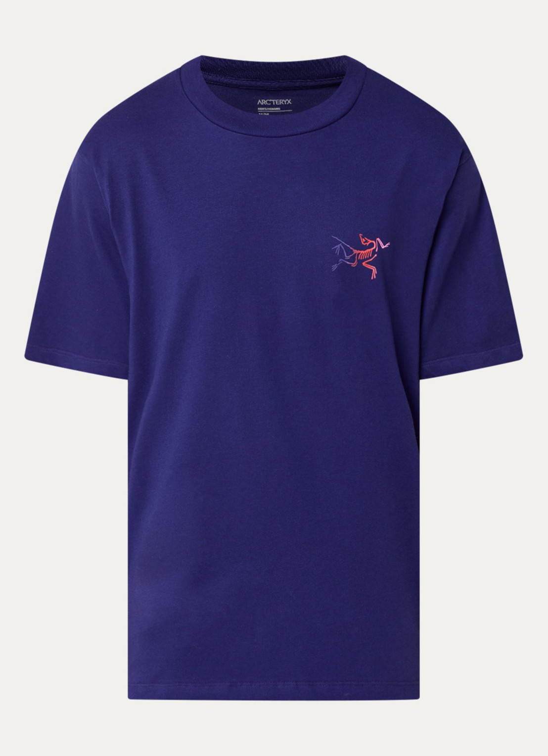 Arc'teryx Kragg T-shirt met logo- en backprint - voorkant 3 paars