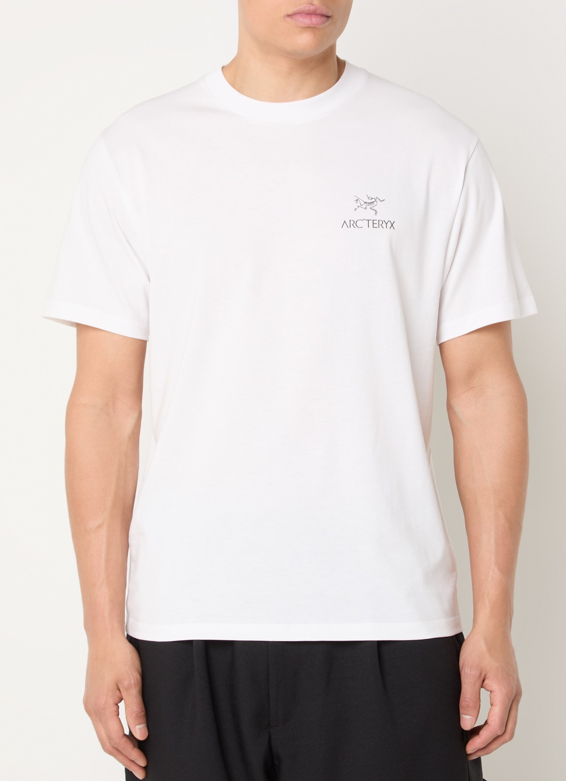 Arc'teryx Kragg T-shirt met logo- en backprint - achterkant wit