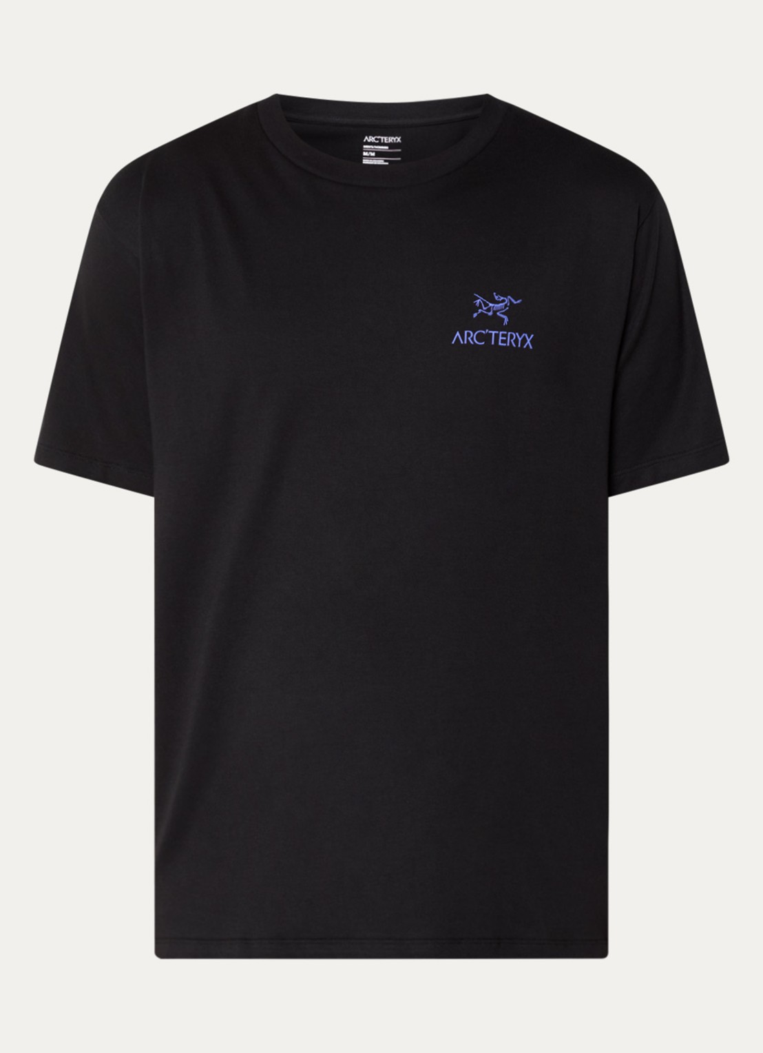 Arc'teryx Kragg T-shirt met logo- en backprint - voorkant zwart