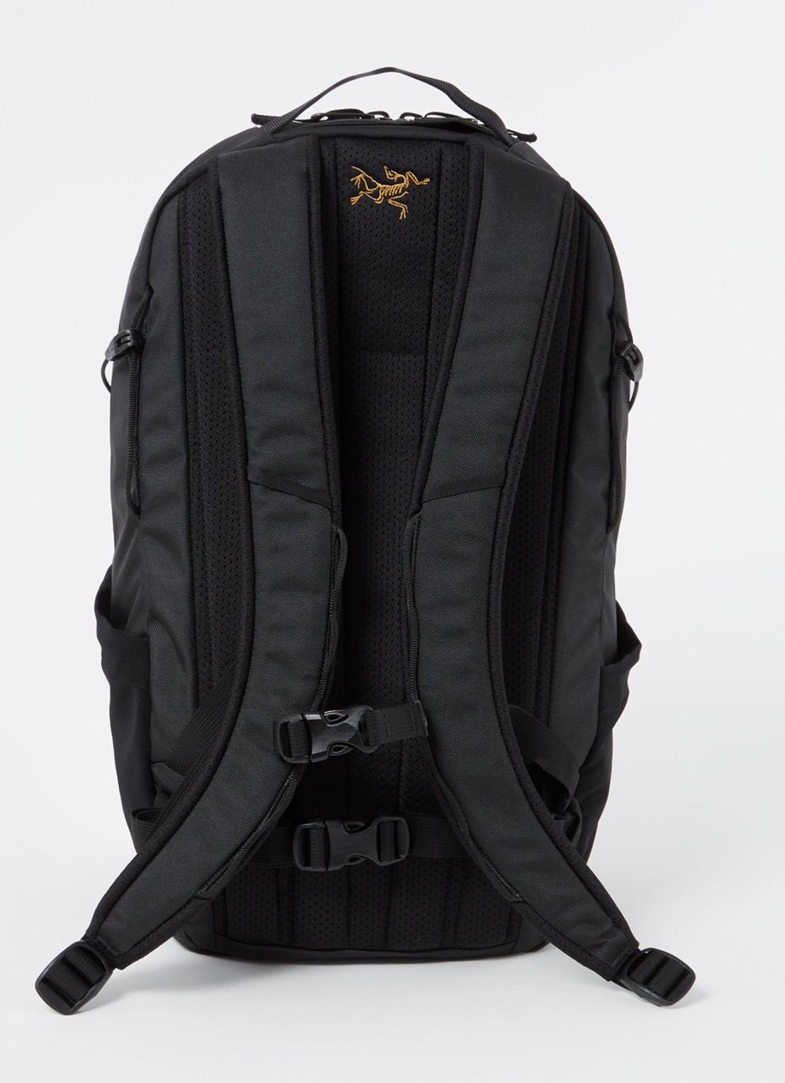 Arc'teryx Mantis 16 rugzak met logoborduring - achterkant 2 zwart