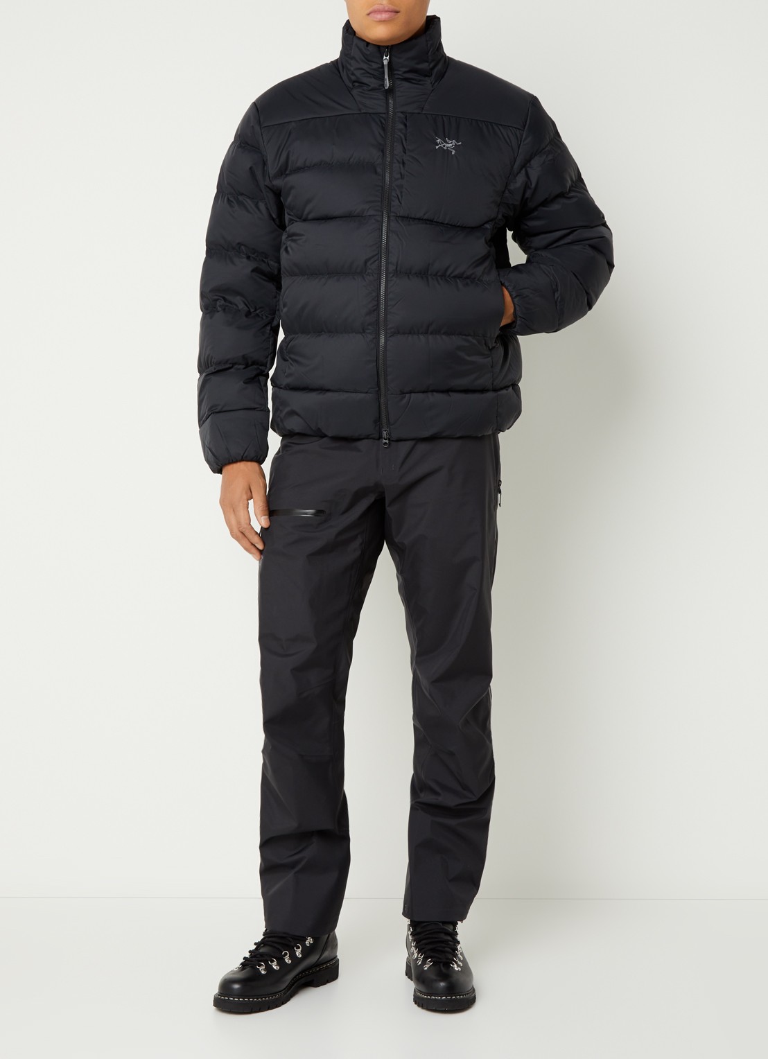 Arc'teryx Thorium gewatteerd jack met donsvulling - voorkant 4 zwart