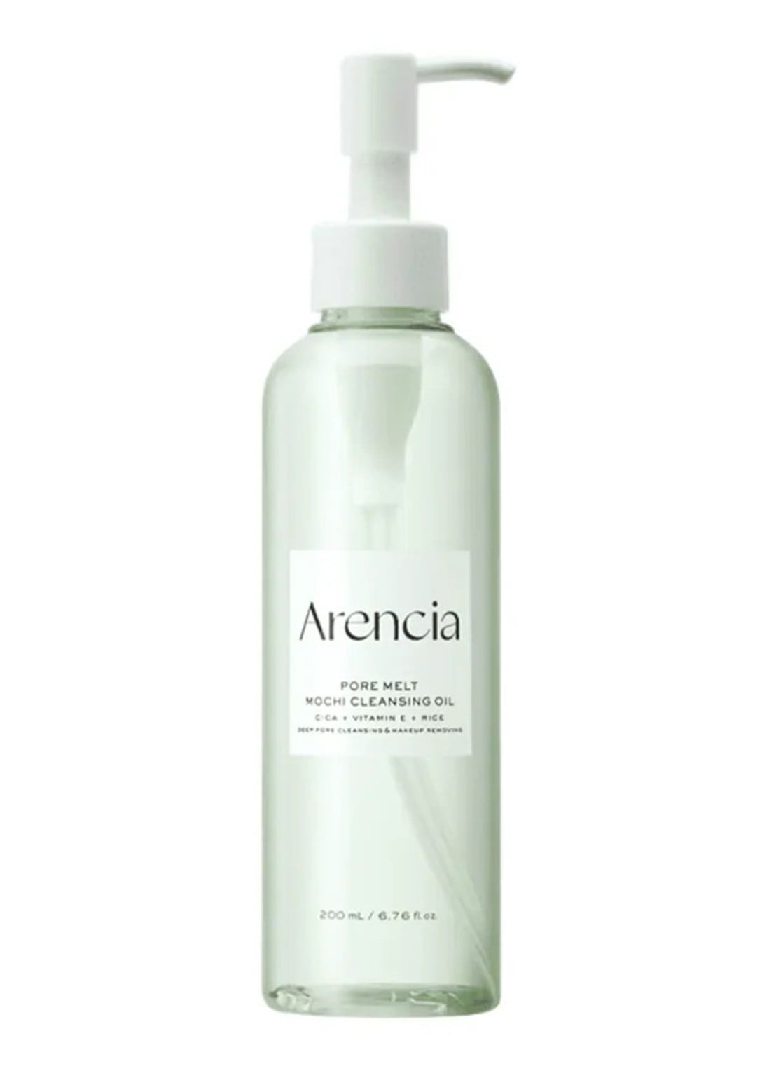 Arencia Pore Melt Mochi Makeup-Removing Cleansing Oil - reinigingsolie - voorkant undefined