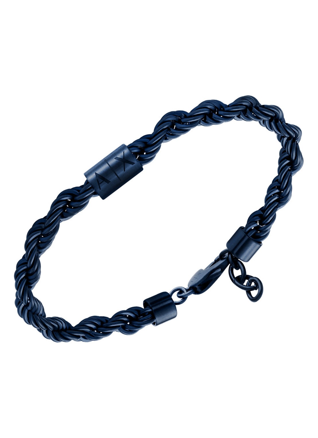 Armani Armband AXG0165470 - detail 2 blauw