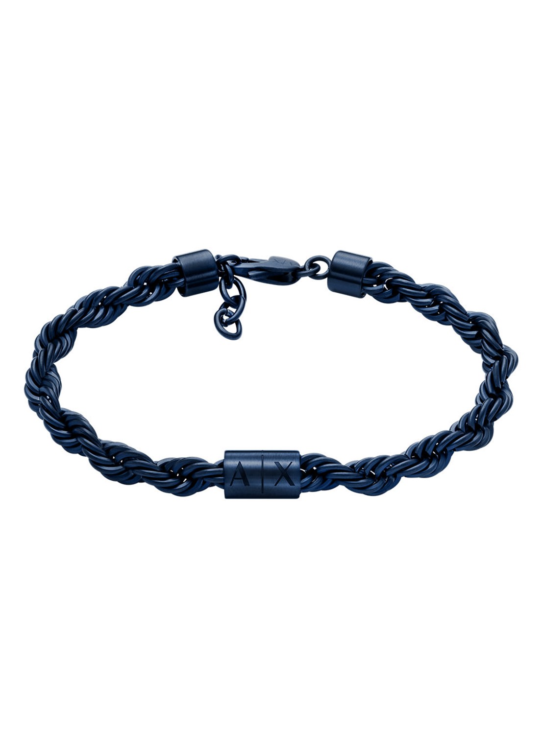 Armani Armband AXG0165470 - voorkant blauw