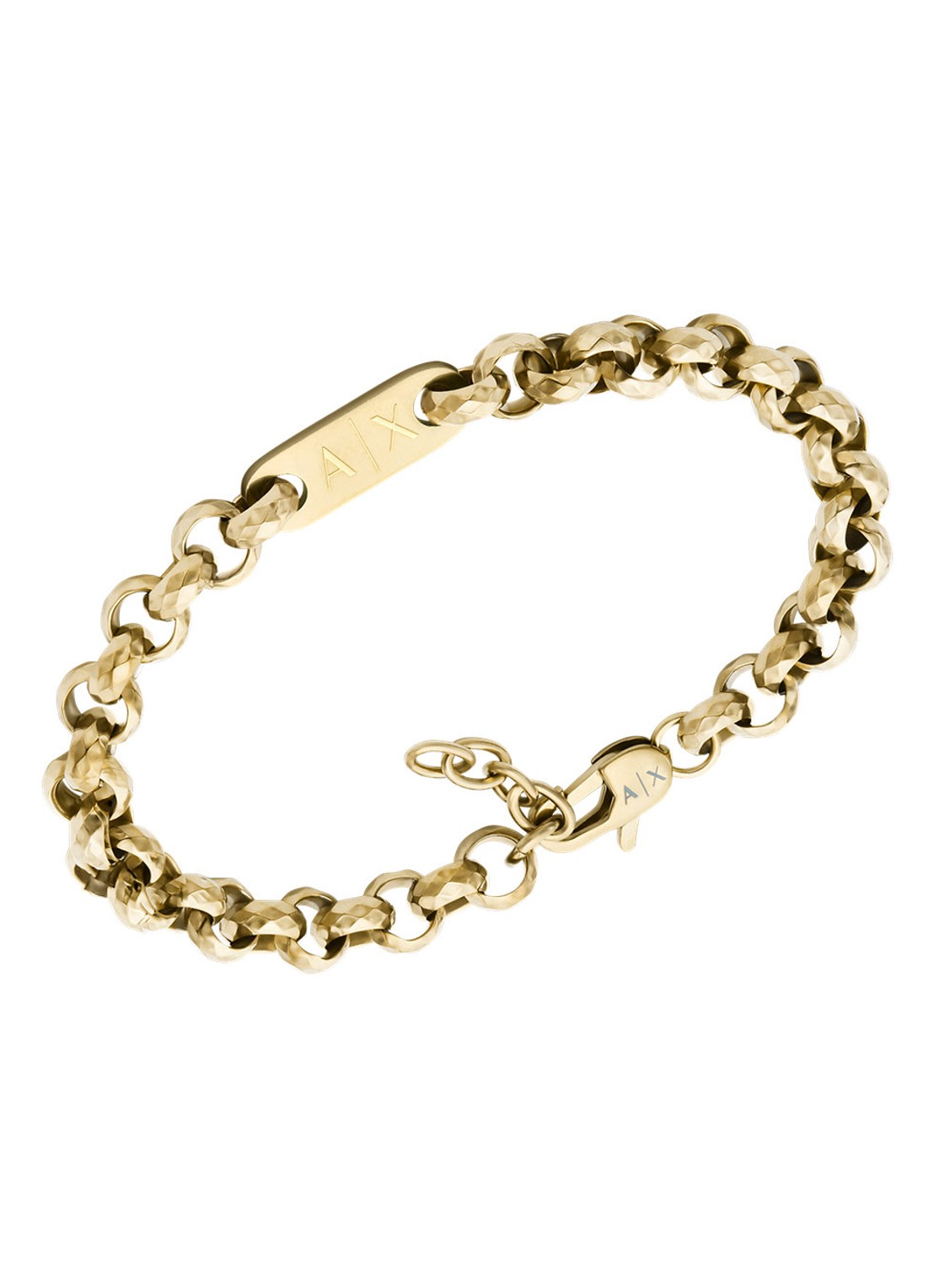 Armani Armband AXG0175710 - detail 2 goud