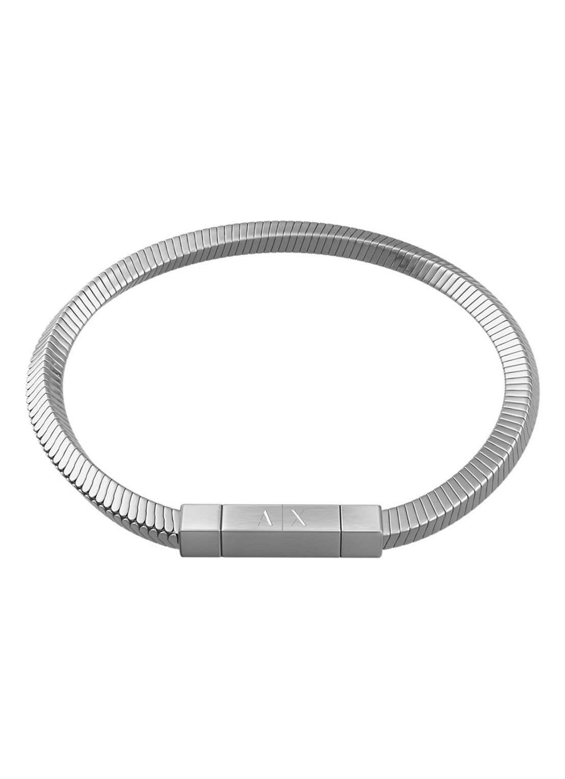 Armani Armband AXG0181040 - voorkant 2 zilver