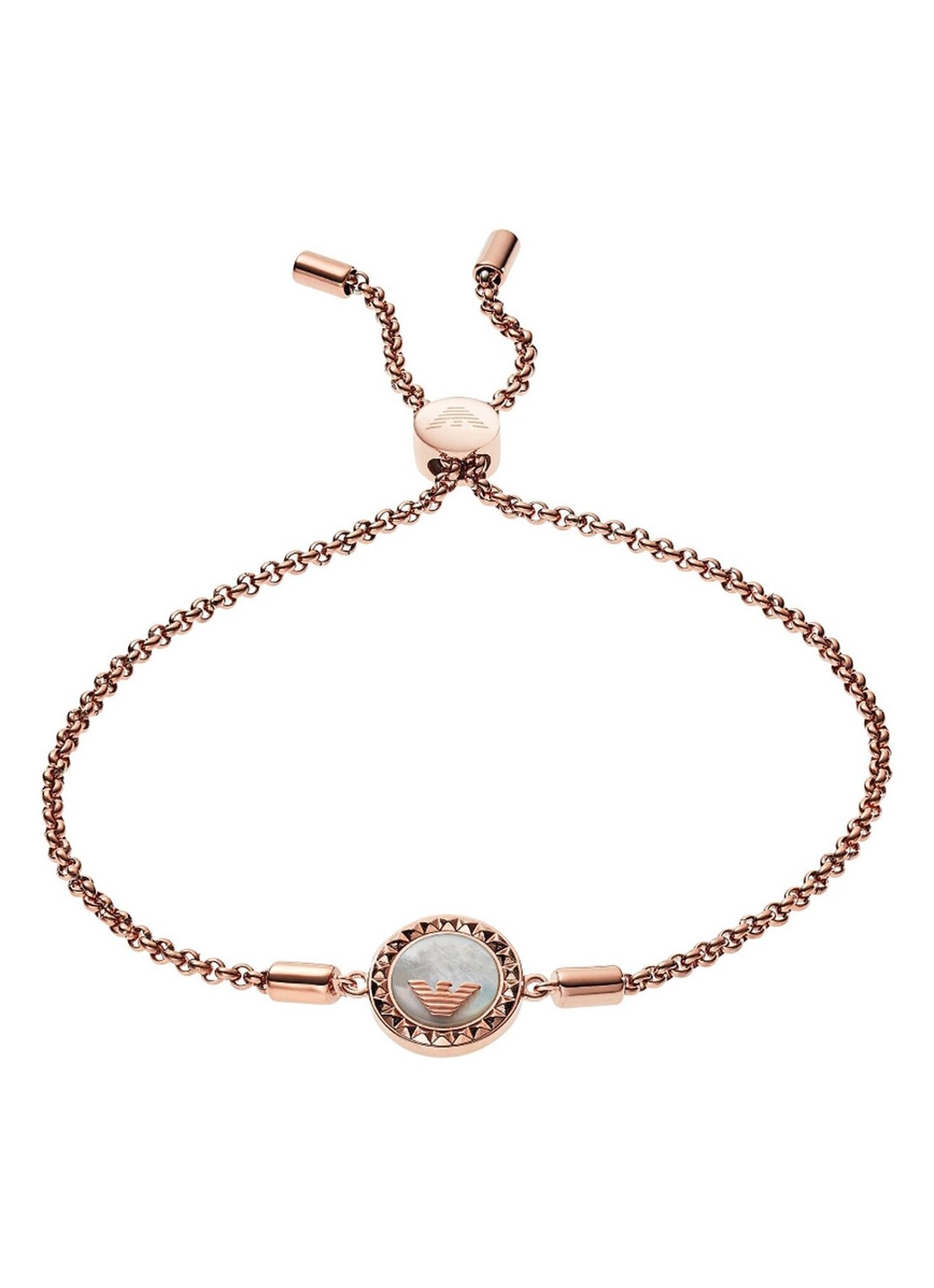 Armani Armband EGS2568221  - voorkant roségoud